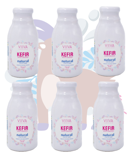 Sixpack (6) Kefir Natural leche de cabra 280ml